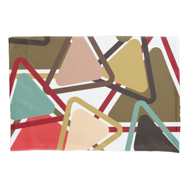 Funda De Cojín Triángulos picantes (Anverso)