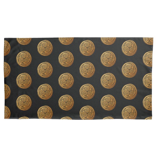 Funda De Cojín Triple Knot Celtic Swirl Mandala (Anverso)