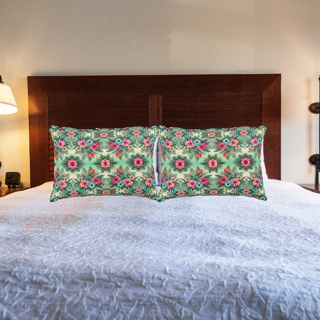 Funda De Cojín Trópicos Brillantes (Subido por el creador)