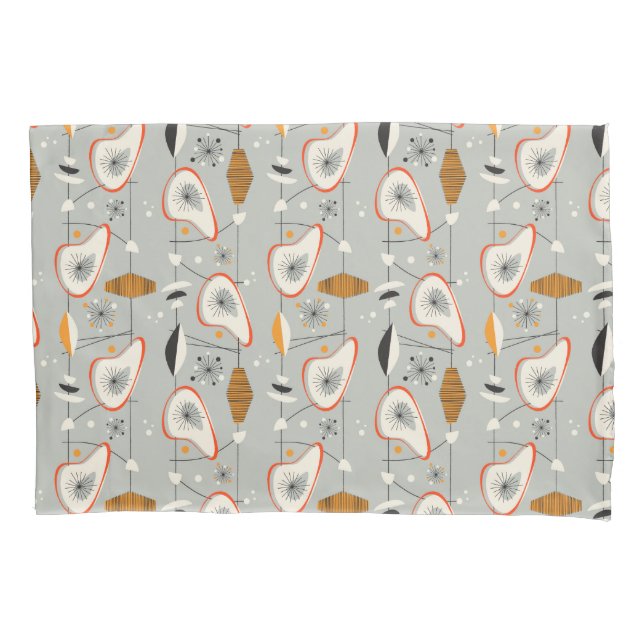 Funda De Cojín Trullo geométrico y modelo azul (Anverso-izquierdo)