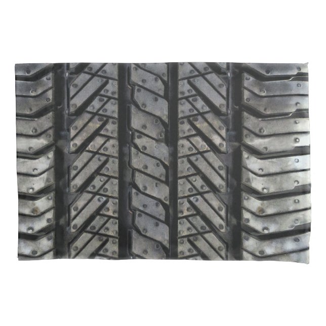 Funda De Cojín Tubo de goma textura automotriz (Anverso-izquierdo)