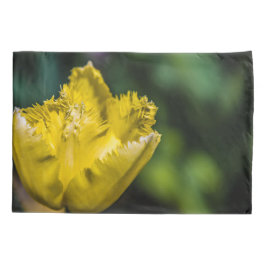 Funda De Cojín Tulip amarillo