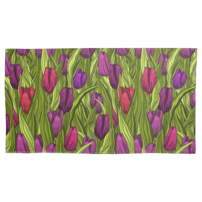 Funda De Cojín Tulipanes (Anverso)
