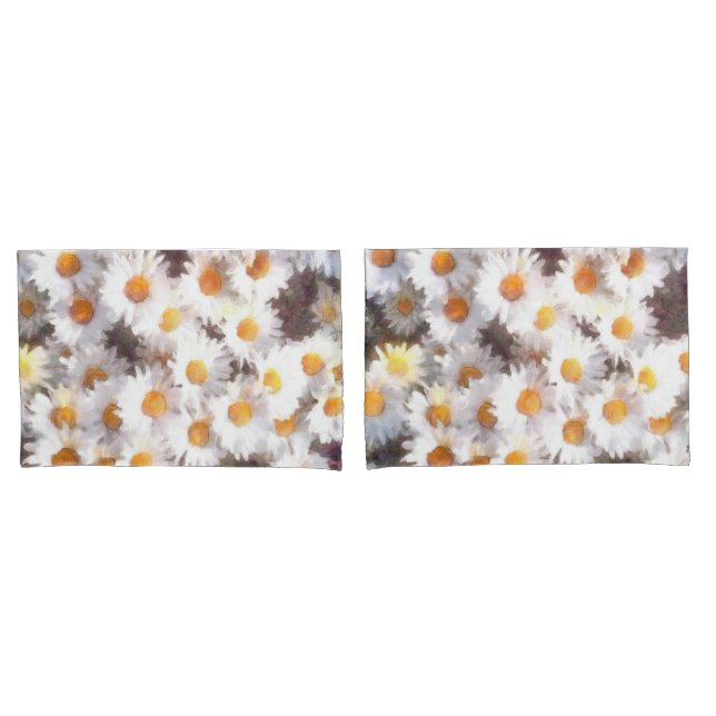 Funda De Cojín Tumba de flores silvestres de primavera (Anverso - Set)