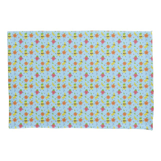 Funda De Cojín Tutti Fruitti Birthday Pattern Cute Fruits Baby (Anverso)