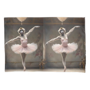 Funda De Cojín "¡Tutu-rrific! La elegante pirueta de Gibbon"