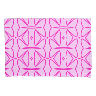 Funda De Cojín Two Toned Pink Pattern Pillowcase