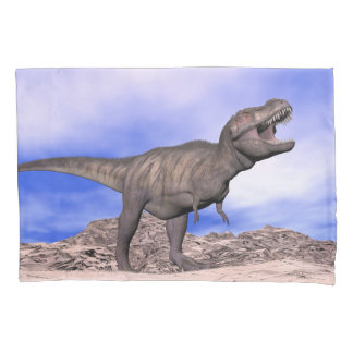 Funda De Cojín Tyrannosaurus que ruge - 3D rinden