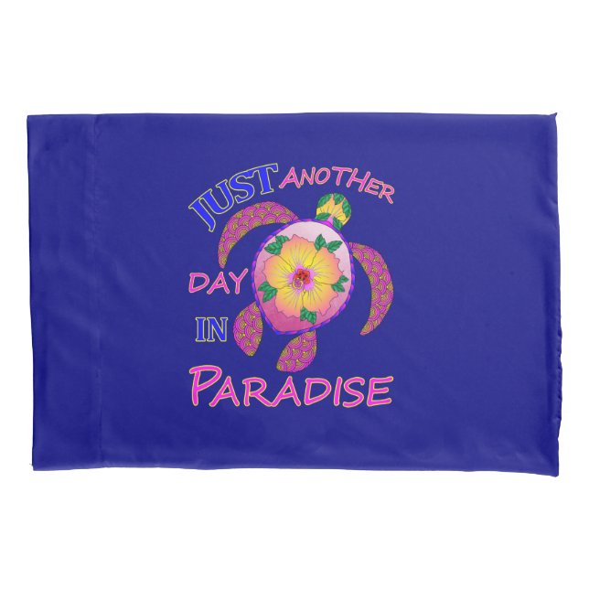 Funda De Cojín Un Día Más En El Paraíso (Anverso)