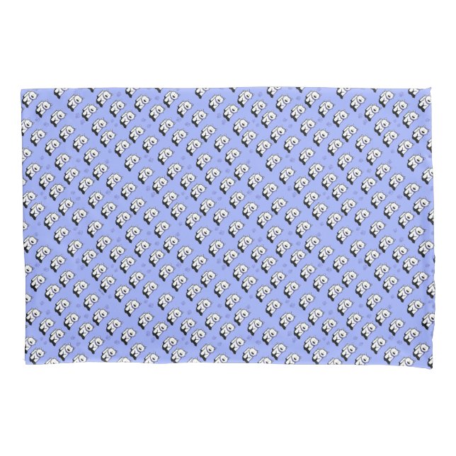 Funda De Cojín Un meneo de Westies KiniArt  (Anverso)