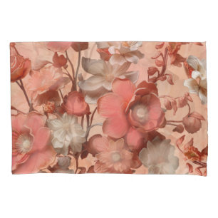 Funda De Cojín Un suave tono rosado-naranja llamado Peach Fuzz Pi