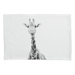 Funda De Cojín Una jirafa linda para los animales.