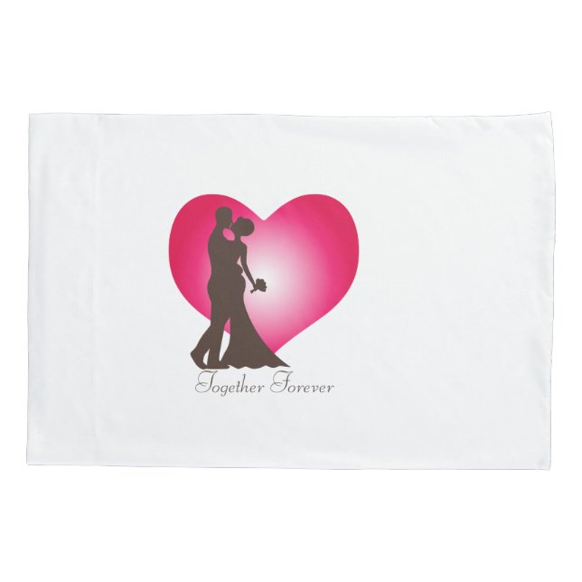 Funda De Cojín Una pareja recién casada (Reverso)