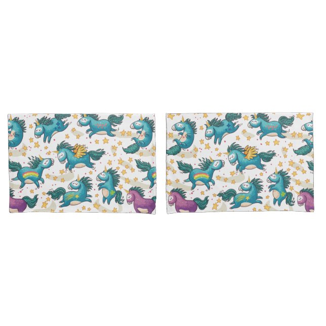 Funda De Cojín Unicornio (Anverso - Set)