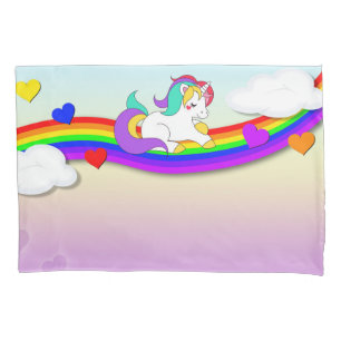 Funda De Cojín Unicornio