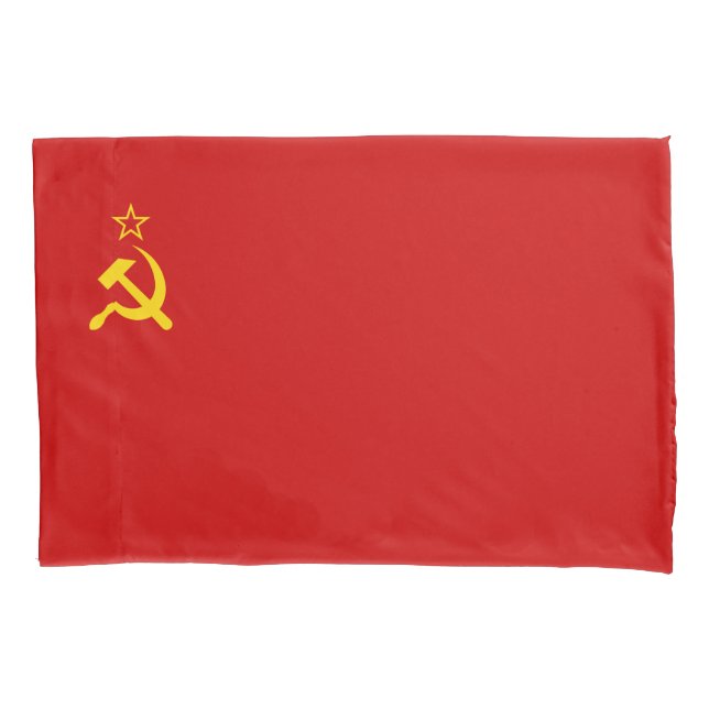 Funda De Cojín Unión Soviética (URSS) (Martillo y esquisto comuni (Anverso-izquierdo)