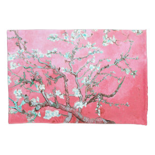 Funda De Cojín Van Gogh Almond Blossoms Azul rosa
