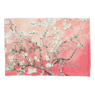 Funda De Cojín Van Gogh Almond Blossoms Peach