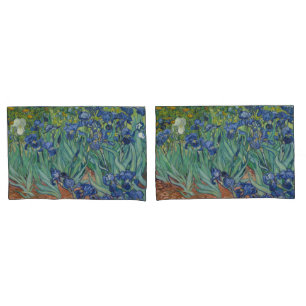 Funda De Cojín Van Gogh Vintage Irises