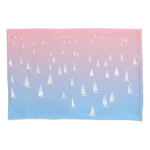 Funda De Cojín veleros de Carreras en mar abierto