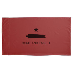 Funda De Cojín ¡Ven Y Tómalo! Bandera de batalla del estado de Te