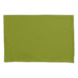 Funda De Cojín Verde oliva sólido liso