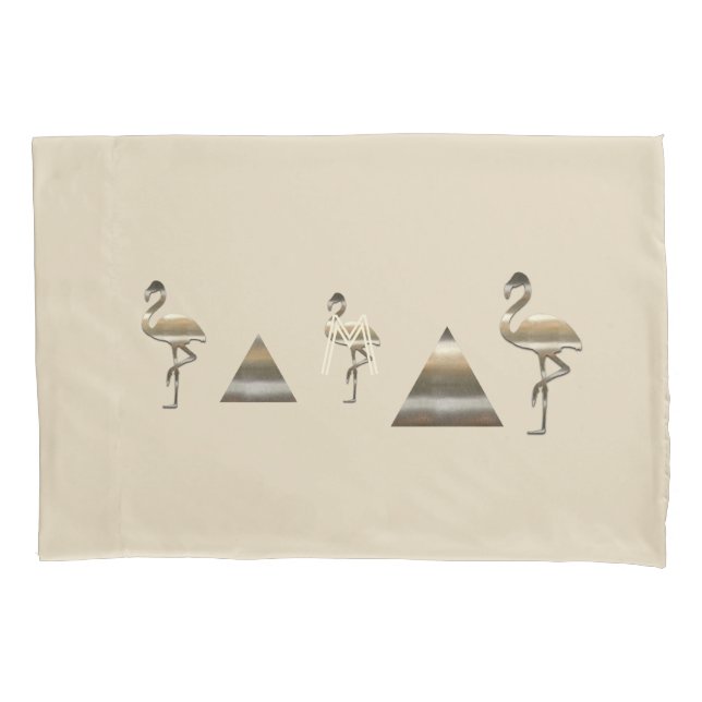 Funda De Cojín Viaje de vacaciones de oro retro (Anverso)