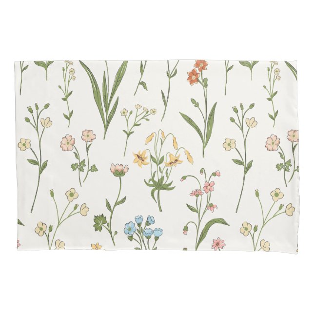 Funda De Cojín Vibrant Floral Medley (Anverso)