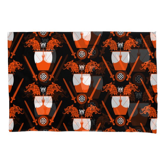 Funda De Cojín Viking Norsemen (Anverso-izquierdo)