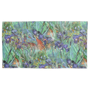 Funda De Cojín Vincent van Gogh 1889 iris