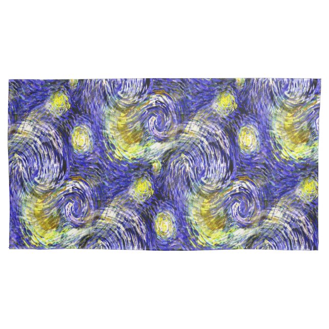 Funda De Cojín Vincent Van Gogh 1889 Noche estrellada (Anverso)