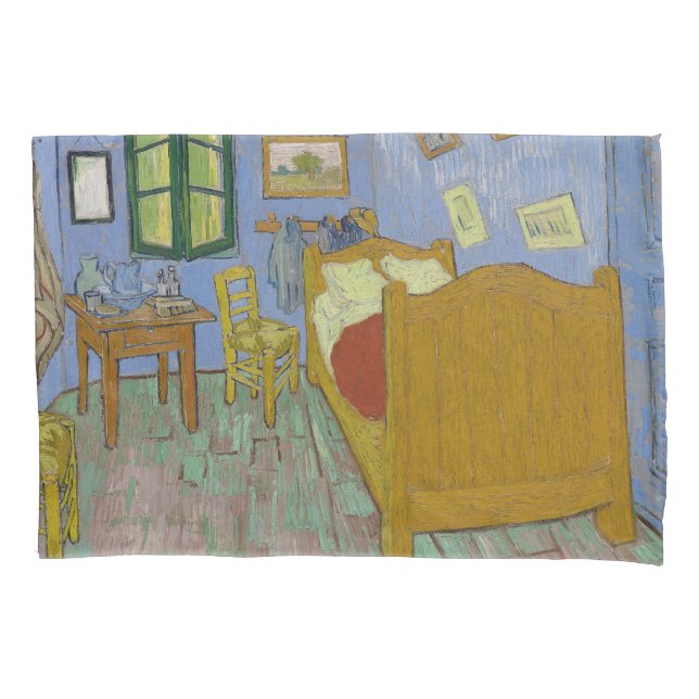 Funda De Cojín Vincent Van Gogh El Dormitorio (Anverso)