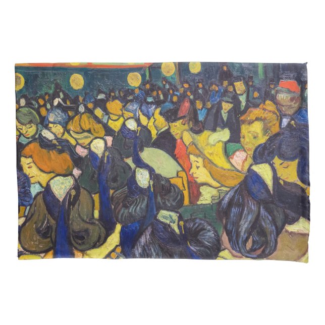 Funda De Cojín Vincent van Gogh - El salón de baile de Arles (Anverso)