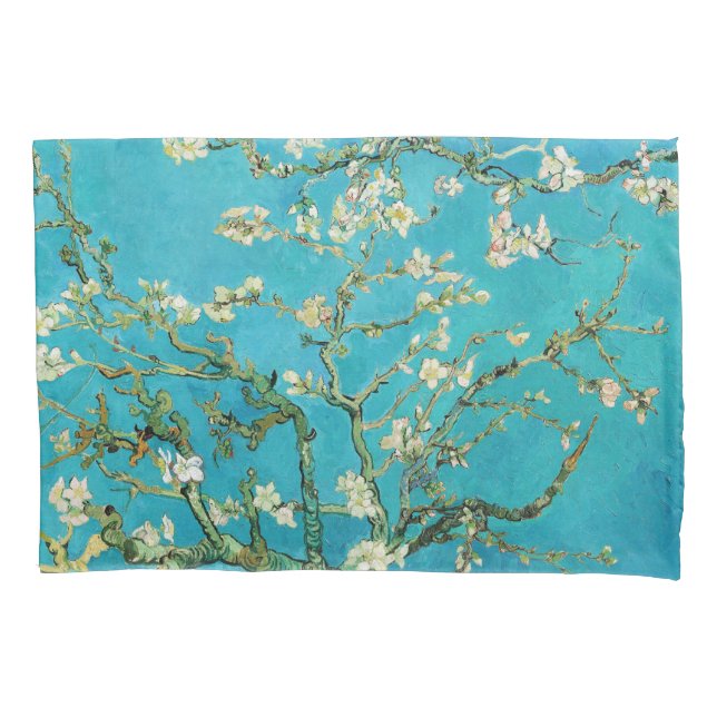 Funda De Cojín Vincent Van Gogh painting Almond Blossoms (Anverso)