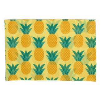 Funda De Cojín Vintage de piña: Frutísimo patrón delgado.