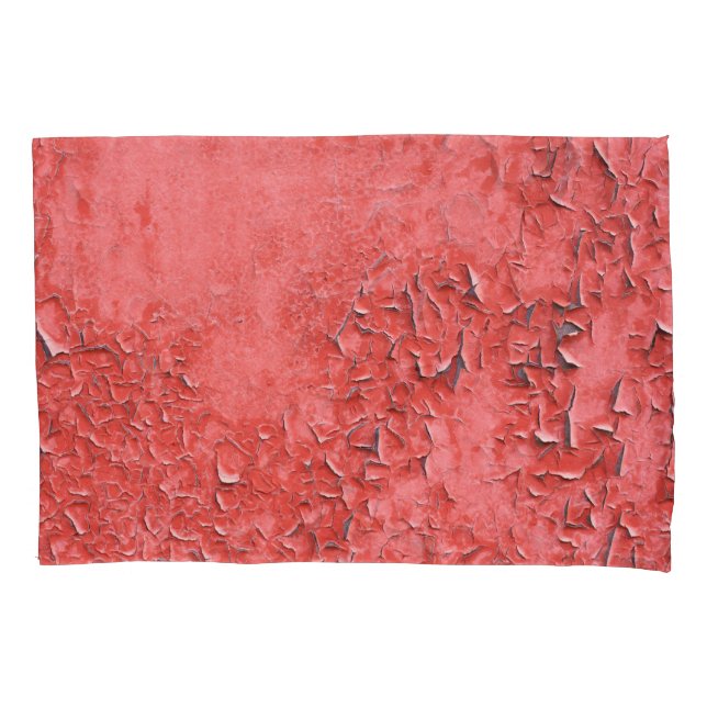 Funda De Cojín Vintage Rusty Iron Wall Textura (Anverso)