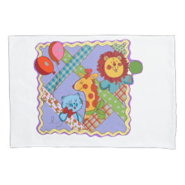 Funda De Cojín Vintage Safari Animals Pillowcase