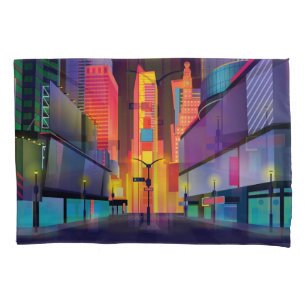 Funda De Cojín Vintage Times Square New York
