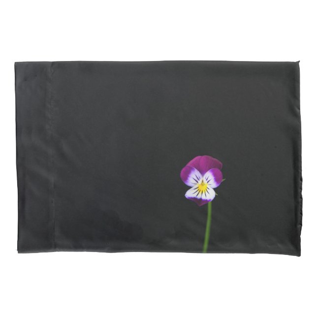 Funda De Cojín Violet Flower pccna (Anverso)