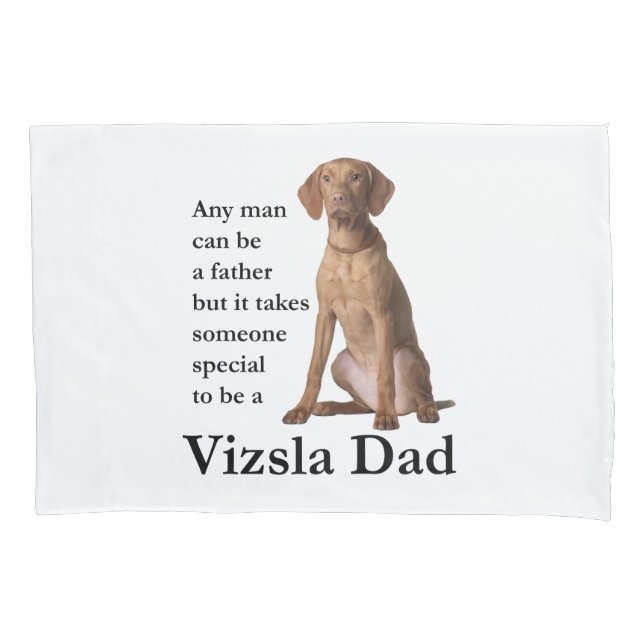 Funda De Cojín Vizsla Dad Pillowcase (Anverso)