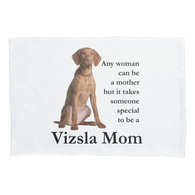 Funda De Cojín Vizsla Mom Pillowcase (Anverso)