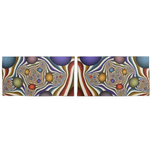 Funda De Cojín Volando hacia arriba, colorido y moderno abstracto