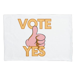 Funda De Cojín Votar sí