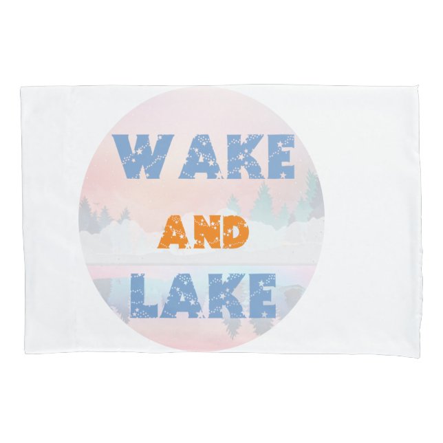 FUNDA DE COJÍN WAKE Y LAKE (Anverso)