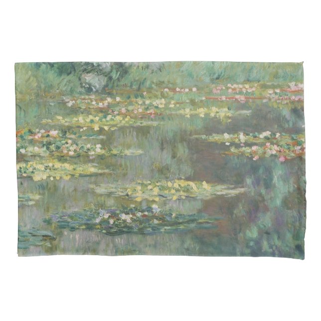 Funda De Cojín Water Lily Pond Claude Monet (Anverso)