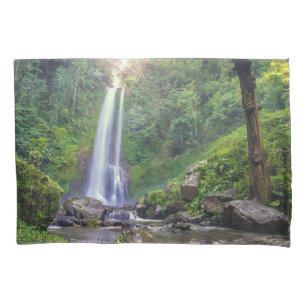 Funda De Cojín Waterfalls   Bali, Indonesia