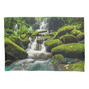 Funda De Cojín Waterfalls   Phu Tub Berk Mountain, Thailand