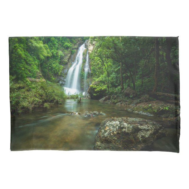 Funda De Cojín Waterfalls | Tamnung Waterfall, Phuket Thailand (Anverso)