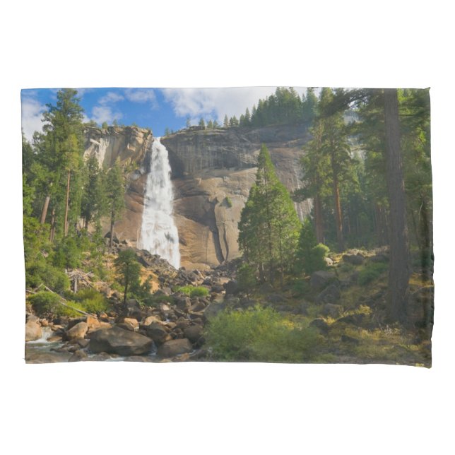 Funda De Cojín Waterfalls | Yosemite National Park (Anverso)