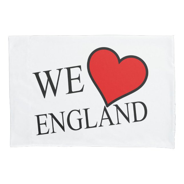 Funda De Cojín We Heart England bk pcnt (Anverso)